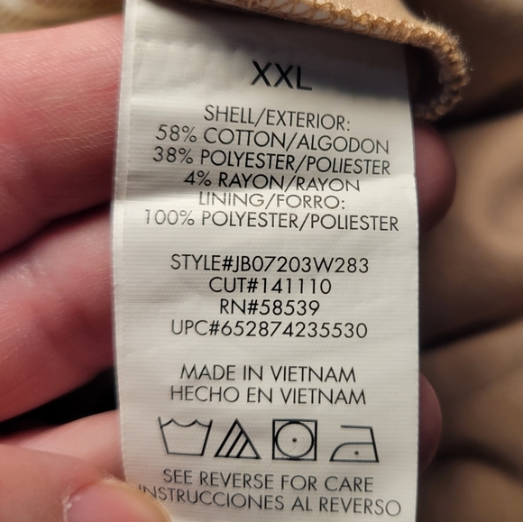 NWT Speechless‎ Taupe & White Striped Strap Tie Dress Womens Size XXL - Picture 7 of 12